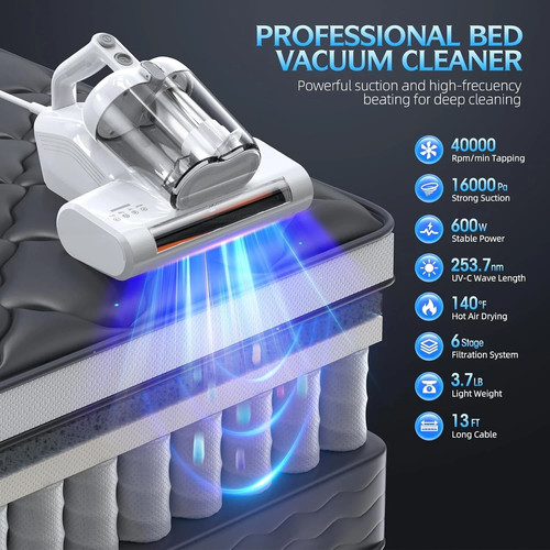 Mattress vacuum cleaner - mattress,