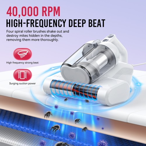 Mattress vacuum cleaner - vacuum, with